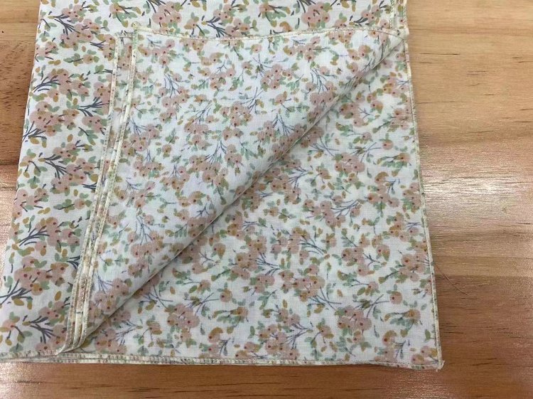 100% Cotton Printing Handkerchief for Ladies