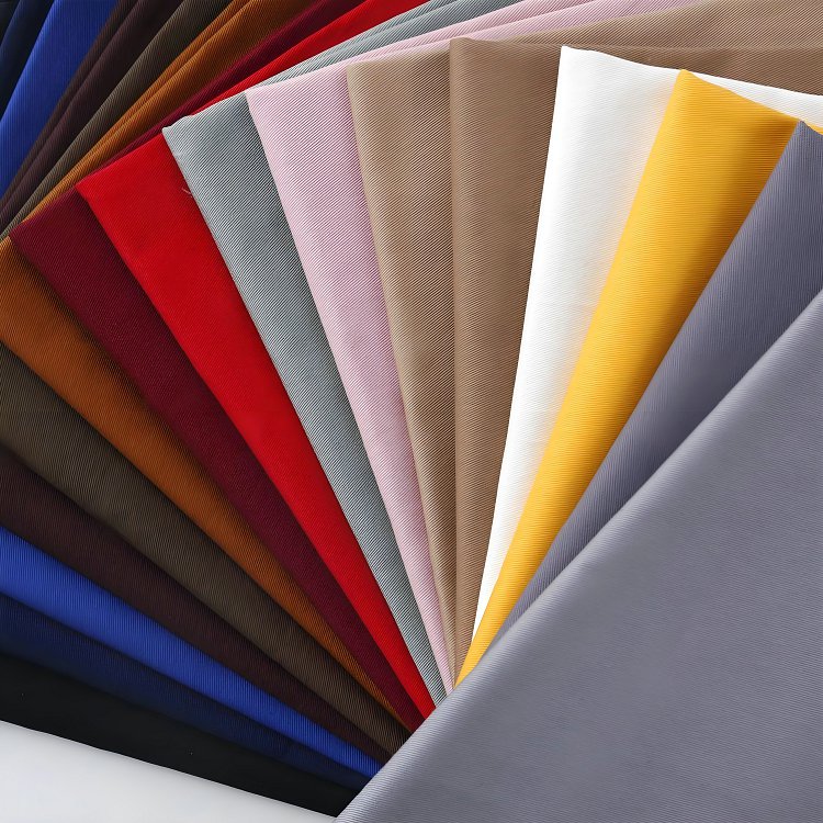 100% Cotton Twill Fabrics Uniform Fabrics Ready Goods In Stock
