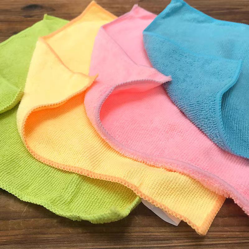 80% Polyester 20%Nylon Microfiber Cloth Towel For Cleaning