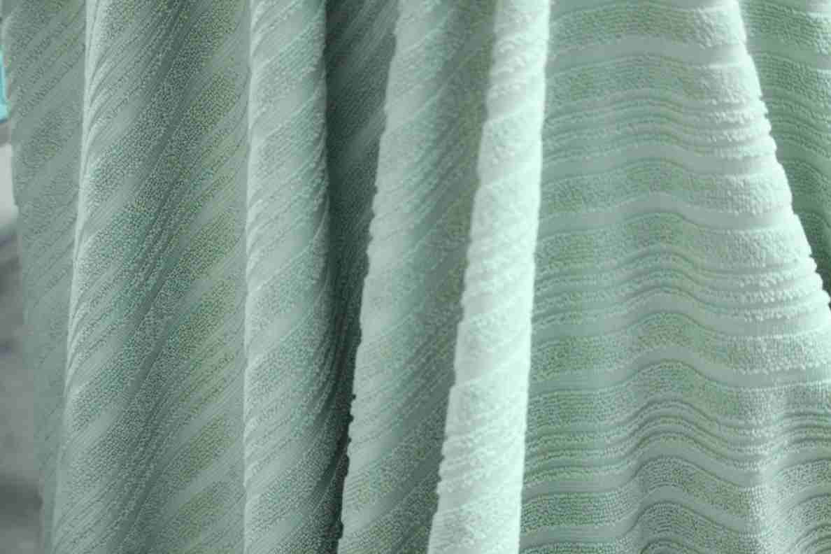 Microfiber Strips Jacquard Fabrics Cloth Strips Cloth Rolls For Mop Materials
